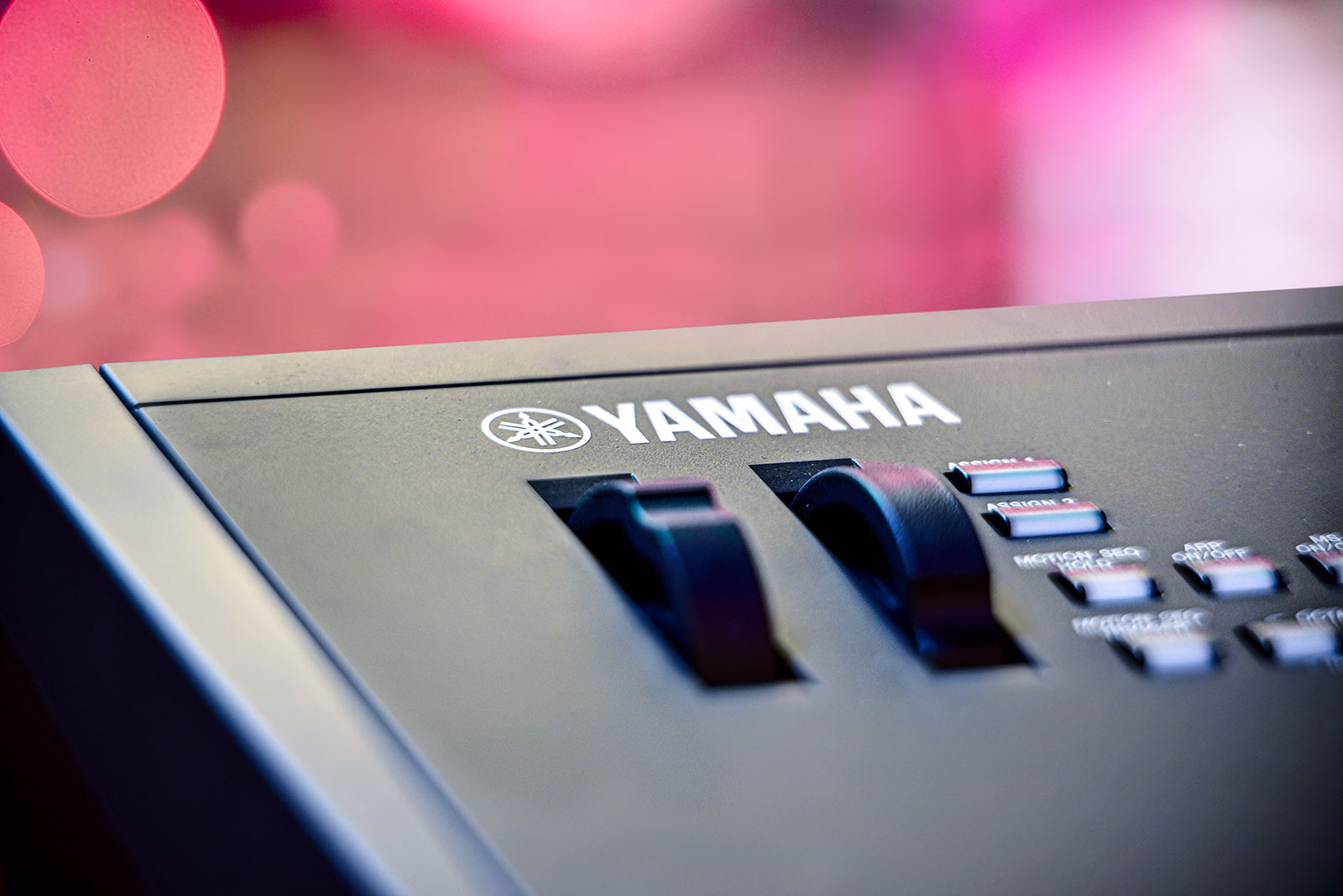 Yamaha close up